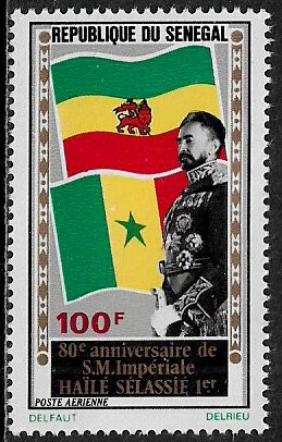 Senegal #C114 MNH Stamp - Emperor Haile Selassie, Ethiopia