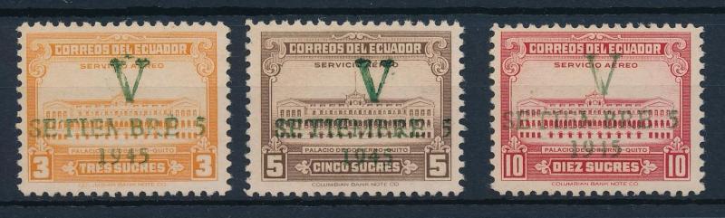 [61617] Ecuador 1945 Victory for Allied Forces WWII  MLH