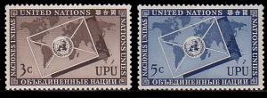 United Nations 17 - 18 MNH