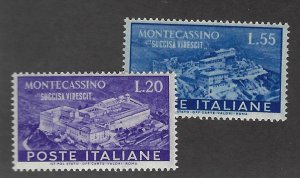 Italy SC#579-580 MNH F-VF SCV$82.50...Worth a Close Look!