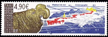 Scott #354 Elephant Seal MNH