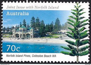 AUSTRALIA 2014 QEII 70c Multicoloured, Joint Issue with Norfolk Island FU