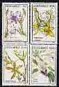 ZIMBABWE - 1993 - Orchids - Perf 4v Set - Mint Never Hinged