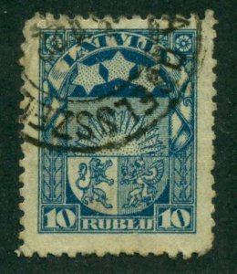 Latvia 1921 -1922 #108 U SCV(2022)=$0.25