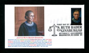 Sc. 5821 Ruth Bader Ginsburg FDC - Thrifty Photo Cachets   