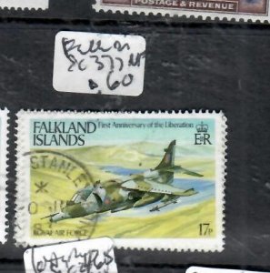 FALKLAND ISLANDS AIRPLANE  SC 377   VFU         P0326B H