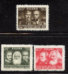 Poland # 430-32, Mint Never Hinge.