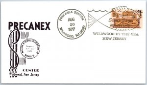 US SPECIAL EVENT COVER PRECANCEX STAMP SHOW WILDWOOD-BY-THE-SEA 1977 TYPE B