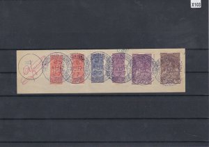 Brazil Revenue Stamps On Piece Ref: R6072