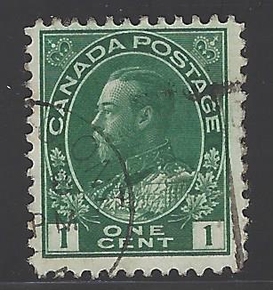 Canada Scott # 104, used