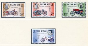 1975 Isle of Man SG63/66 Tourist Trophy Races Set Unmounted Mint