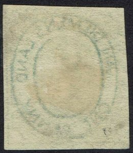 TASMANIA 1853 QV COURIER 1D USED