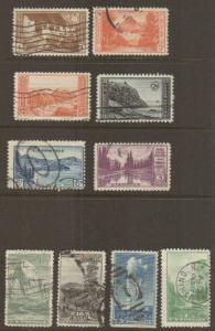 United States #740-9 Used