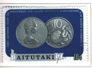 Aitutaki Sc#69 Used - Day of Issue Cancel