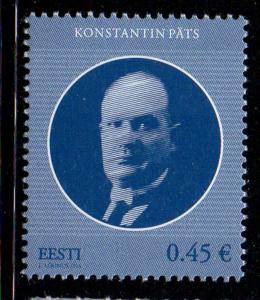 Estonia Sc 752 2014 President Pats stamp mint NH