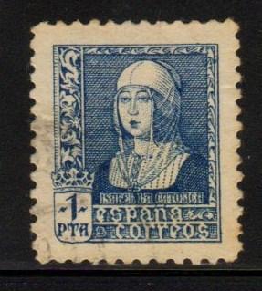 Spain - #677 Isabella I - Used