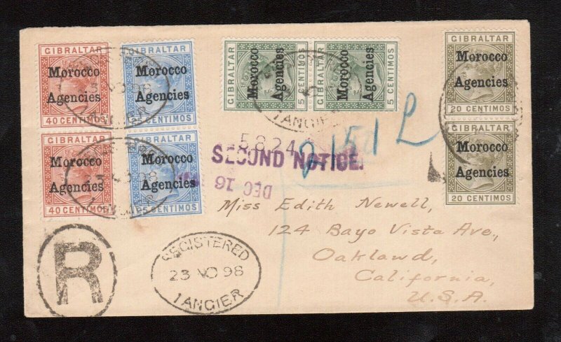 Great Britain Offices In Morocco #12 #14 - #16 (SG #9 #11 - #13) Very Fine Used