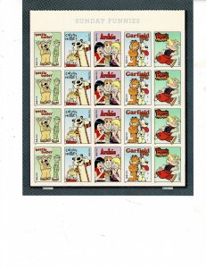 Sunday Funnies 44c US Postage Sheet #4467-71 VF MNH