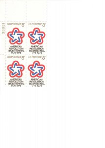 Scott US # 1432, MNH plate block of 4