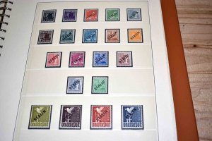 GERMANY BERLIN LINDNER ALBUM   1949-1974 MNH MOSTLY SIGNED XF  (143)