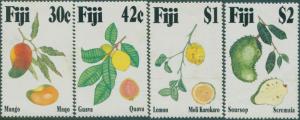 Fiji 1993 SG884-887 Tropical Fruits set MNH