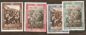 Vatican  Scott # 356-9   Mint never hinged