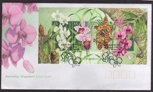 Australia 1998 FDC Orchids