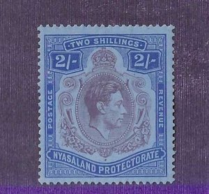 Nyasaland Sc #63 2sh  perf 14 OG VF