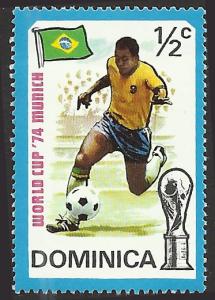 DOMINICA - 395 - Unused - SCV-0.25