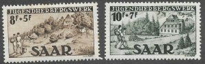 SAAR (1949) - Scott # B65 - B66,   MH