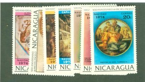 NICARAGUA 978-85 MNH CV $2.40 BIN $1.25