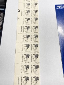 Scott 1844 Dix 2 columns Left Sheet running plate # (1) 20 stamps M NH OG ach