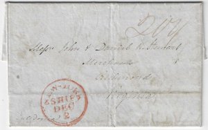 1835 -British tobacco importer letter to Richmond - Ephemera 1004