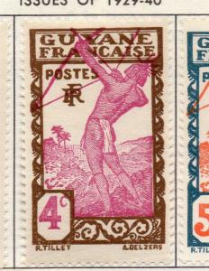 French Guiana 1929 Early Issue Fine Mint Hinged 4c. 177928