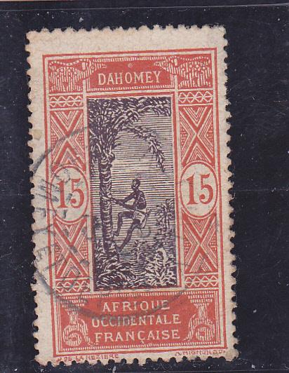 Dahomey  Scott#  50  Used