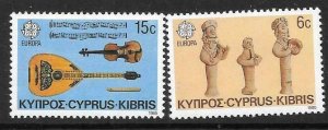 CYPRUS SG663/4 1985 EUROPA  MNH