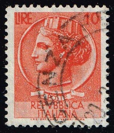 Italy #676 Italia from Syracusean Coin; Used (0.25)