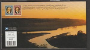 U.S. Scott #3856b Lewis & Clark Stamps - Mint NH Booklet