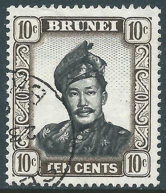 Brunei, Sc #89, 10c Used