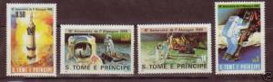 St Thomas & Principe 578-81 Space Mint NH