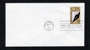 2361 CPA, FDC no cachet