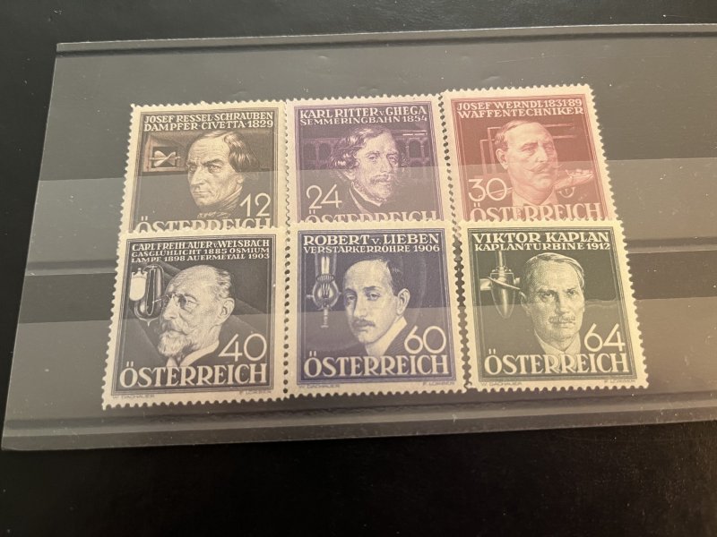 Austria B146-51 MNH