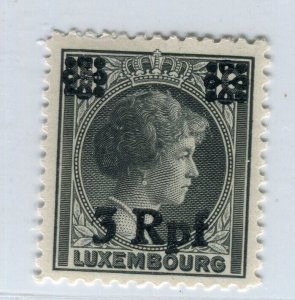 GERMANY; LUXEMBOURG OCCUPATION 1940s Charlotte surcharged MINT MNH 3pf. value