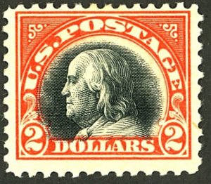 U.S. #523 MINT OG LH