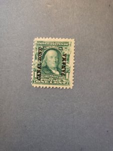 Stamps Canal Zone Scott #4 h