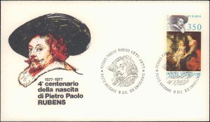 Vatican City, Worldwide First Day Cover, Art