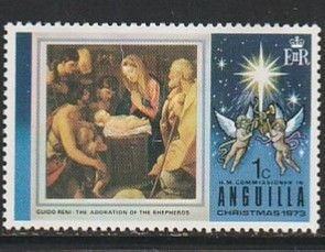 1973 Anguilla - Sc 181 - MH VF - 1 single - Christmas