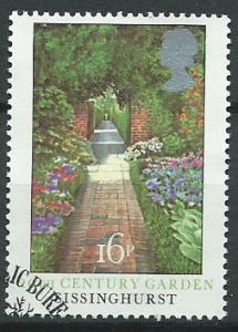 GB  QEII  SG 1223 Gardens  VFU Bureau Cancel