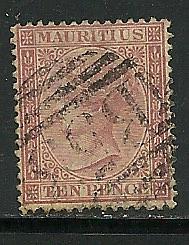 Mauritius # 42, Used