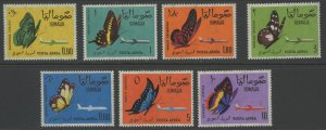 Somalia C75-81 * mint LH butterfly aircraft (2108 132)